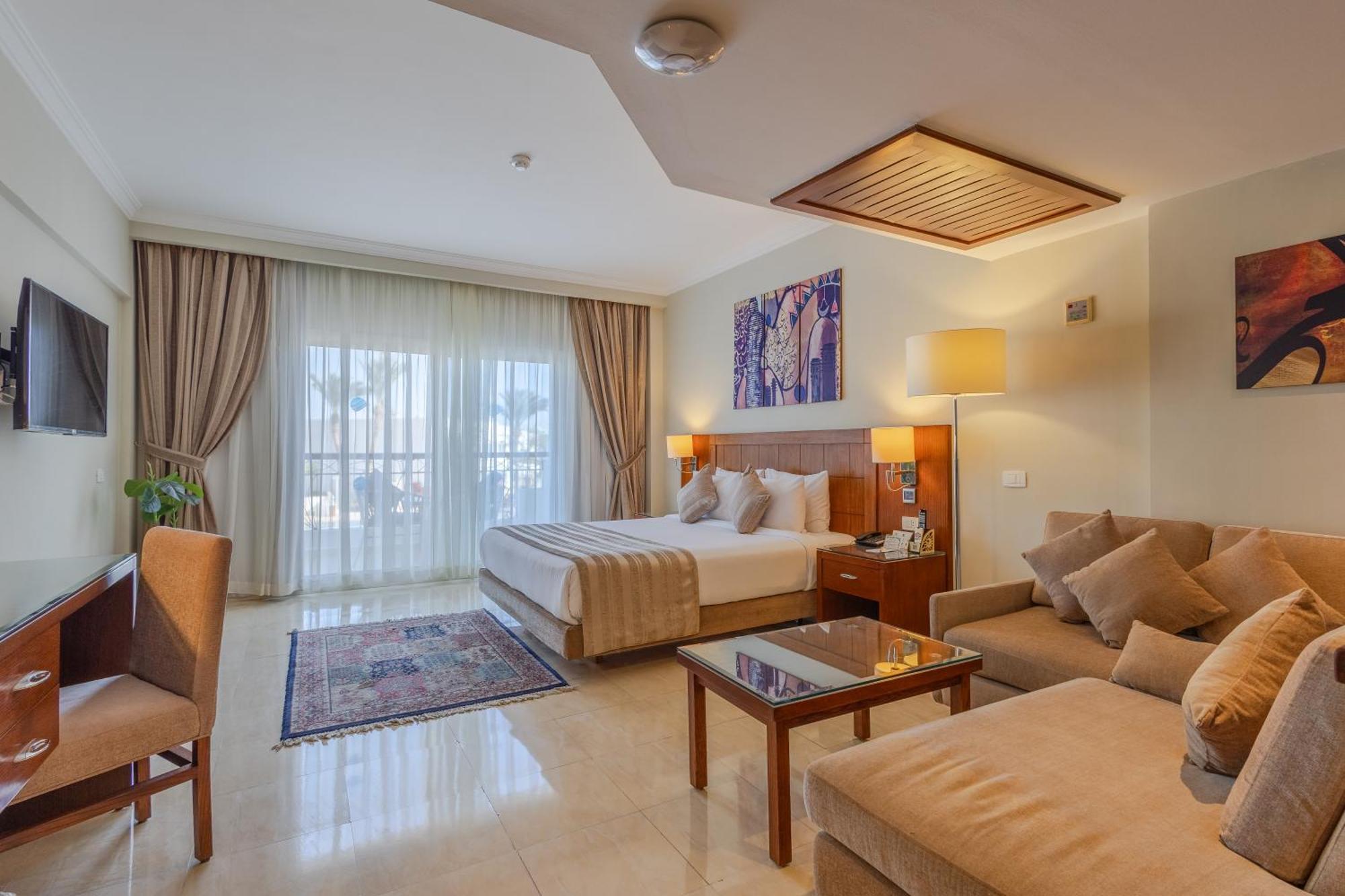 Sultan Gardens Resort Sharm El-Sheikh Exterior foto A room at the hotel