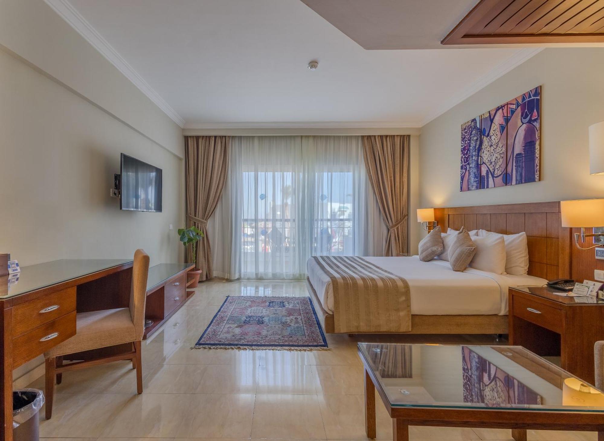 Sultan Gardens Resort Sharm El-Sheikh Exterior foto A room at the hotel
