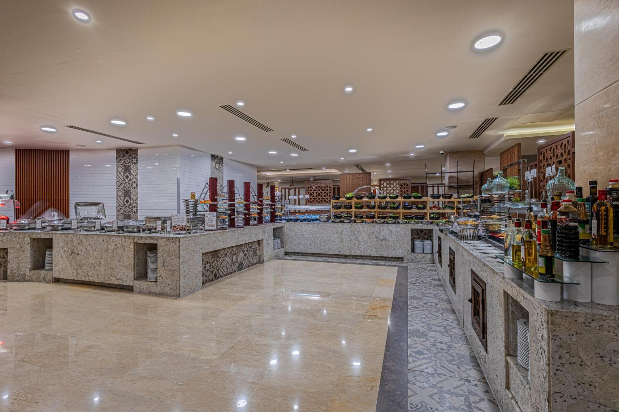 Sultan Gardens Resort Sharm El-Sheikh Exterior foto The buffet at the hotel